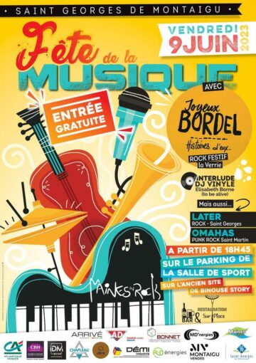 Fête de la Musique 2023 - Montaigu-Vendée